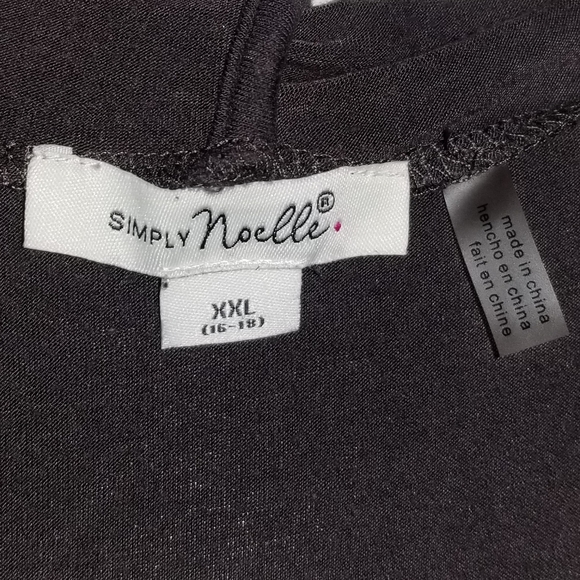 Logo-like zip up hooded top 2X - Picture 3 of 4